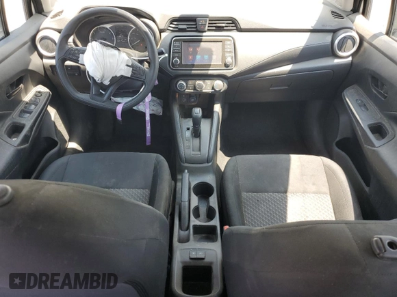 2023 Nissan Versa S with VIN 3N1CN8DV3PL870988, listed as a Copart auction lot 54761995 with 36,044 mi miles and Salvage title. Bid and sale history available at DreamBid. Image 8.