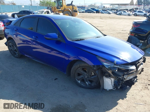 2023 Hyundai Elantra SEL with VIN KMHLM4AG9PU436333, listed as a IAAI auction lot 41998462 with 22,751 mi miles and . Bid and sale history available at DreamBid. Image 1.