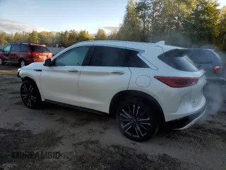 2021 Infiniti QX50 Luxe z VIN 3PCAJ5BB3MF124980, wystawiony jako Copart lot #74805754 z przebiegiem 63 153 mil mil oraz Czysty tytuł • Clean title. Historia ofert i sprzedaży dostępna na DreamBid. Obrazek 2.