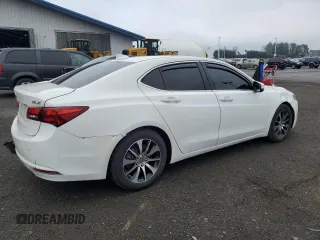 2016 Acura TLX with VIN 19UUB1F31GA014434, listed as a Copart auction lot 51458575 with 147,542 mi miles and Clean Title. Bid and sale history available at carsss.com. Image 3.