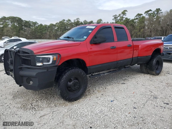2008 Dodge Ram 3500 Laramie with VIN 3D7MX48A68G240216, listed as a Copart auction lot 44444045 with 212,096 mi miles and Clean Title. Bid and sale history available at carsss.com. Image 1.