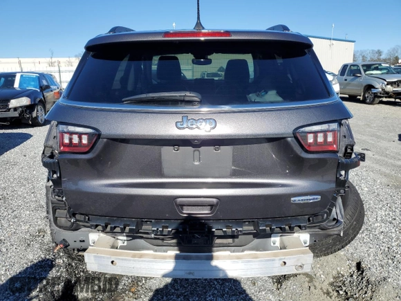 2022 Jeep Compass Altitude with VIN 3C4NJCBB3NT168244, listed as a Copart auction lot 45869775 with 41,275 mi miles and Salvage title. Bid and sale history available at DreamBid. Image 6.