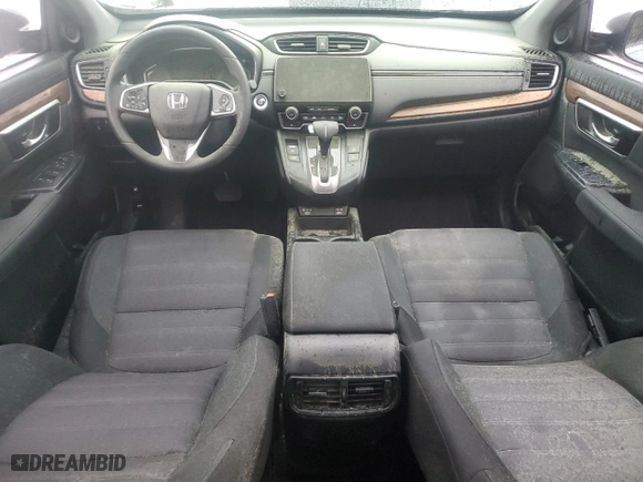 2022 Honda CR-V EX with VIN 2HKRW2H52NH625088, listed as a Copart auction lot 52106685 with 27,629 mi miles and Salvage Title. Bid and sale history available at carsss.com. Image 8.