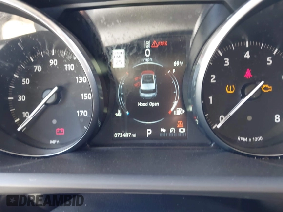 2017 Land Rover Range Rover Sport HSE with VIN SALWR2FV0HA134360, listed as a IAAI auction lot 41810251 with 73,407 mi miles and . Bid and sale history available at DreamBid. Image 7.