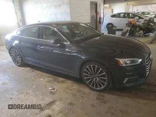 2018 Audi A5 Sportback Premium Plus with VIN WAUBNCF54JA112002, listed as a Copart auction lot 42905344 with 63,822 mi miles. Bid and sale history available at carsss.com. Image 4.