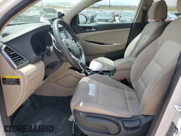 2016 Hyundai Tucson SE z VIN KM8J23A4XGU243394, wystawiony jako Copart lot #56556265 z przebiegiem 91 305 mil mil oraz Szkoda całkowita • Salvage title. Historia ofert i sprzedaży dostępna na DreamBid. Obrazek 7.