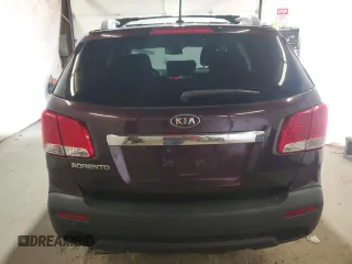 2011 Kia Sorento LX with VIN 5XYKTDA19BG089692, listed as a Copart auction lot 52444265 with 171,250 mi miles and Clean Title. Bid and sale history available at carsss.com. Image 6.