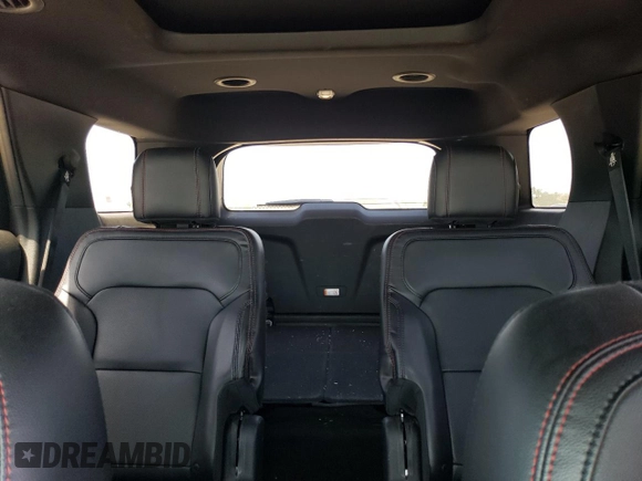 2017 Ford Explorer Sport with VIN 1FM5K8GT5HGE28563, listed as a Copart auction lot 52978425 with 67,200 mi miles and Salvage Title. Bid and sale history available at carsss.com. Image 10.