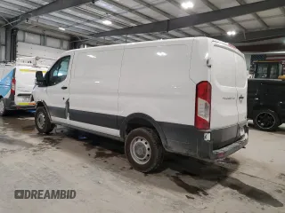 2024 Ford Transit Cargo with VIN 1FTBR1Y88RKB38322, listed as a Copart auction lot 45318395 with 1,168 mi miles and Salvage Title. Bid and sale history available at DreamBid. Image 2.