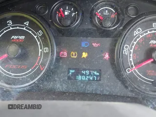 2008 Ford Focus SE with VIN 1FAHP35N68W198442, listed as a IAAI auction lot 39509774 with 180,247 mi miles. Bid and sale history available at carsss.com. Image 7.