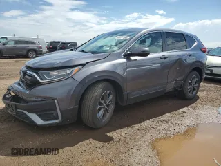 2021 Honda CR-V EX-L with VIN 2HKRW2H83MH621365, listed as a Copart auction lot 62077695 with 38,915 mi miles and Salvage title. Bid and sale history available at DreamBid. Image 1.