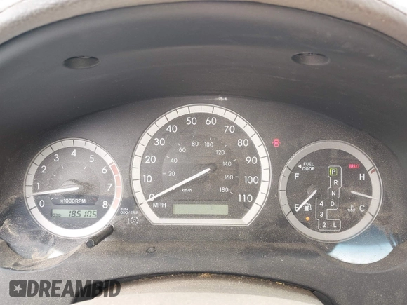 2005 Toyota Sienna XLE with VIN 5TDBA22C25S047298, listed as a IAAI auction lot 42039417 with 185,105 mi miles. Bid and sale history available at carsss.com. Image 7.