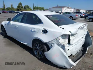 2014 Lexus IS 350 with VIN JTHBE1D25E5002122, listed as a IAAI auction lot 42516955 with 85,127 mi miles and . Bid and sale history available at DreamBid. Image 3.