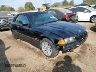 1998 BMW 3 Series 323ic with VIN WBABJ7321WEA17056, listed as a Copart auction lot 75431624 with 189,710 mi miles and Salvage Title. Bid and sale history available at carsss.com. Image 4.