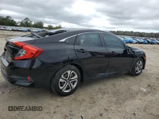 2016 Honda Civic Sedan LX with VIN 19XFC2F55GE089890, listed as a Copart auction lot 48227885 with 150,901 mi miles and Salvage Title. Bid and sale history available at carsss.com. Image 3.