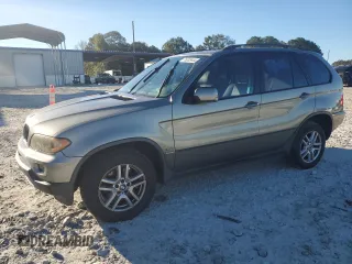 2006 BMW X5 3.0i with VIN 5UXFA135X6LY39051, listed as a Copart auction lot 76053444 with 175,545 mi miles and Salvage Title. Bid and sale history available at carsss.com. Image 1.