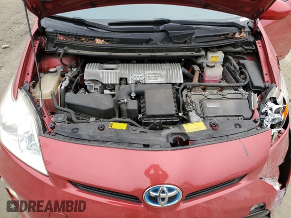 2014 Toyota Prius Four with VIN JTDKN3DU4E1827042, listed as a Copart auction lot 44680195 with 165,108 mi miles and Salvage Title. Bid and sale history available at carsss.com. Image 11.
