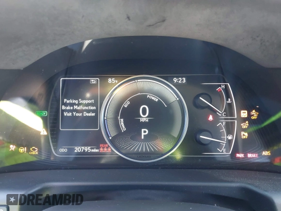 2022 Lexus ES 300h with VIN 58ADA1C15NU026087, listed as a IAAI auction lot 41765304 with 20,795 mi miles and . Bid and sale history available at DreamBid. Image 7.