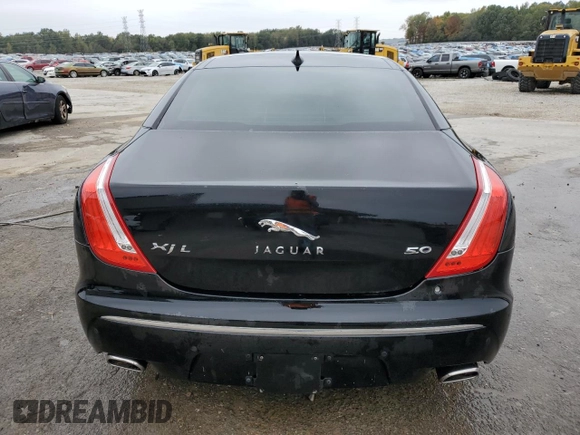 2013 Jaguar XJ with VIN SAJWA2GB7DLV40560, listed as a Copart auction lot 78228114 with 110,750 mi miles and Salvage Title. Bid and sale history available at carsss.com. Image 6.
