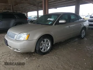 2006 Mercury Montego Luxury z VIN 1MEFM40116G607702, wystawiony jako Copart lot #44371745 z przebiegiem 115 652 mil mil oraz Szkoda całkowita • Salvage title. Historia ofert i sprzedaży dostępna na DreamBid. Obrazek 1.