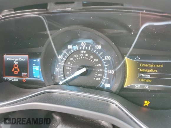 2015 Ford Fusion Titanium with VIN 3FA6P0D95FR164809, listed as a Copart auction lot 48552925 with 110,972 mi miles and Salvage Title. Bid and sale history available at carsss.com. Image 9.