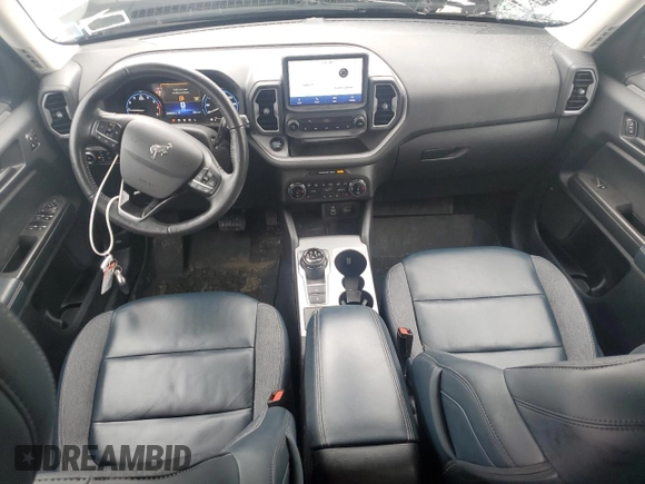 2023 Ford Bronco Sport Outer Banks with VIN 3FMCR9C68PRD71887, listed as a Copart auction lot 61337695 with 28,508 mi miles and Salvage title. Bid and sale history available at DreamBid. Image 8.