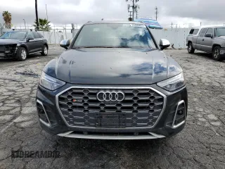 2022 Audi SQ5 Premium Plus with VIN WA1B4AFY0N2087887, listed as a Copart auction lot 88809855 with 14,999 mi miles and Salvage Title. Bid and sale history available at carsss.com. Image 5.