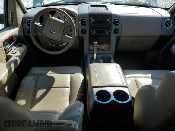 2008 Ford F-150 XLT with VIN 1FTPW14V28FA07243, listed as a Copart auction lot 61734755 with Not provided miles and Clean title. Bid and sale history available at DreamBid. Image 8.