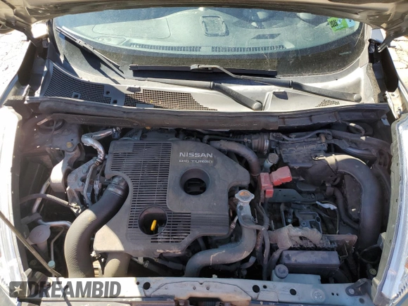 2013 Nissan Juke SL with VIN JN8AF5MV3DT216357, listed as a Copart auction lot 46698755 with 112,516 mi miles and Salvage Title. Bid and sale history available at carsss.com. Image 12.