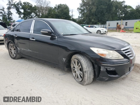 2011 Hyundai Genesis with VIN KMHGC4DE7BU123319, listed as a Copart auction lot 72771514 with 140,615 mi miles and Salvage Title. Bid and sale history available at carsss.com. Image 4.