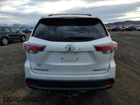 2015 Toyota Highlander Limited z VIN 5TDDKRFH2FS199751, wystawiony jako Copart lot #85231704 z przebiegiem 159 794 mil mil oraz Szkoda całkowita • Salvage title. Historia ofert i sprzedaży dostępna na DreamBid. Obrazek 6.