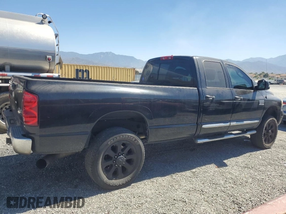 2009 Dodge Ram 2500 Laramie with VIN 3D3KS28L49G500417, listed as a Copart auction lot 61349734 with 252,279 mi miles and Salvage Title. Bid and sale history available at carsss.com. Image 3.