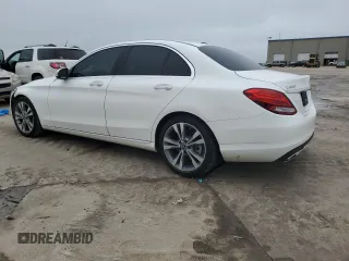 2018 Mercedes-Benz C 300 with VIN 55SWF4JB8JU278842, listed as a Copart auction lot 55453075 with 89,020 mi miles and Clean Title. Bid and sale history available at DreamBid. Image 2.