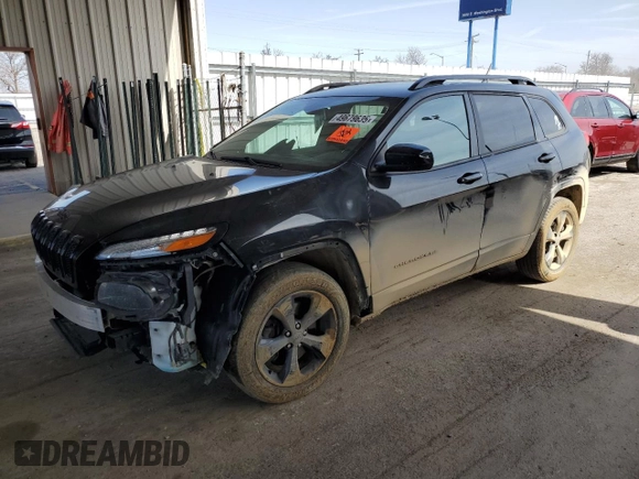2015 Jeep Cherokee Latitude with VIN 1C4PJMCS6FW727357, listed as a Copart auction lot 49679635 with 178,558 mi miles and Salvage Title. Bid and sale history available at carsss.com. Image 1.