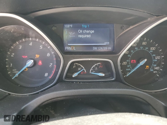2014 Ford Focus SE with VIN 1FADP3K25EL224700, listed as a Copart auction lot 55314955 with 124,789 mi miles and Clean Title. Bid and sale history available at carsss.com. Image 9.