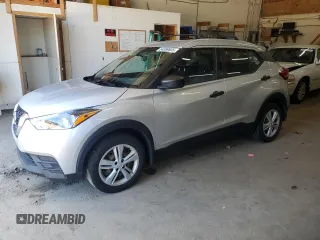 2018 Nissan Kicks S with VIN 3N1CP5CU7JL538769, listed as a Copart auction lot 64089605 with 68,977 mi miles and Salvage title. Bid and sale history available at DreamBid. Image 1.