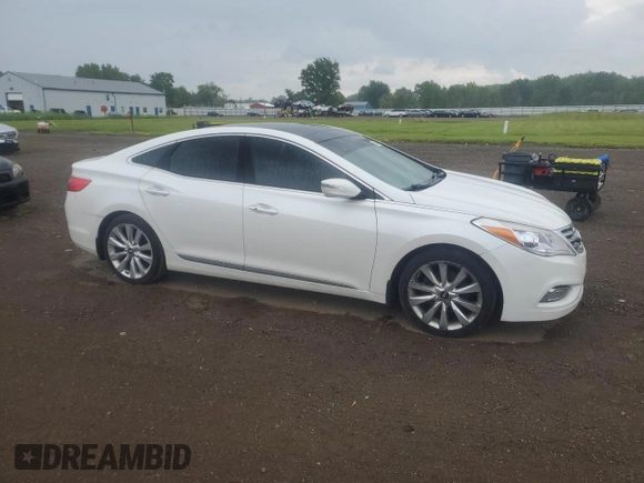 2014 Hyundai Azera Limited with VIN KMHFH4JG3EA379188, listed as a Copart auction lot 62874875 with 169,645 mi miles and Clean title. Bid and sale history available at DreamBid. Image 4.
