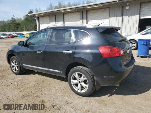 2011 Nissan Rogue SV with VIN JN8AS5MTXBW562167, listed as a Copart auction lot 50415275 with 357,198 mi miles and Salvage Title. Bid and sale history available at carsss.com. Image 2.