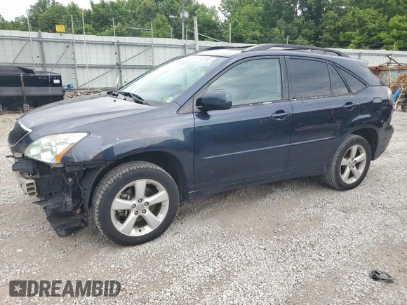 2005 Lexus RX 330 z VIN 2T2HA31U65C063311, wystawiony jako Copart lot #63842855 z przebiegiem 234 103 mil mil oraz Szkoda całkowita • Salvage title. Historia ofert i sprzedaży dostępna na DreamBid. Obrazek 1.