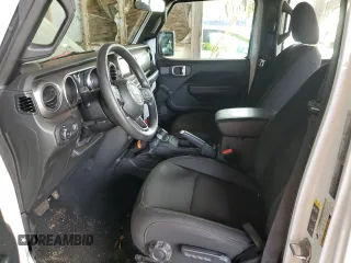 2023 Jeep Wrangler Sport with VIN 1C4HJXDGXPW697782, listed as a Copart auction lot 46709525 with 16,147 mi miles and Clean Title. Bid and sale history available at DreamBid. Image 7.