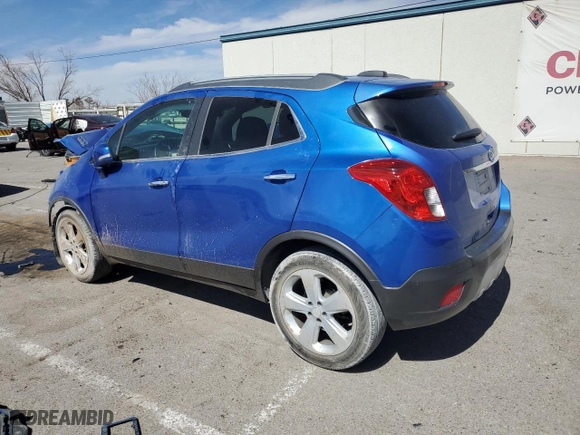 2016 Buick Encore with VIN KL4CJASB7GB608248, listed as a Copart auction lot 47895445 with 136,686 mi miles and Salvage Title. Bid and sale history available at carsss.com. Image 2.