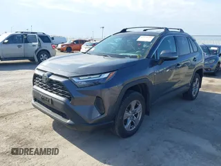 2023 Toyota RAV4 XLE with VIN 2T3P1RFV7PC369416, listed as a IAAI auction lot 41575255 with 25,825 mi miles. Bid and sale history available at carsss.com. Image 17.