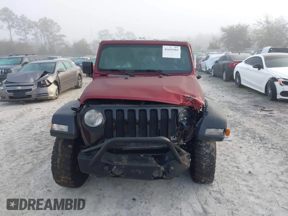 2021 Jeep Wrangler Unlimited Willys with VIN 1C4HJXDN6MW815448, listed as a IAAI auction lot 41459304 with 52,474 mi miles and . Bid and sale history available at DreamBid. Image 12.