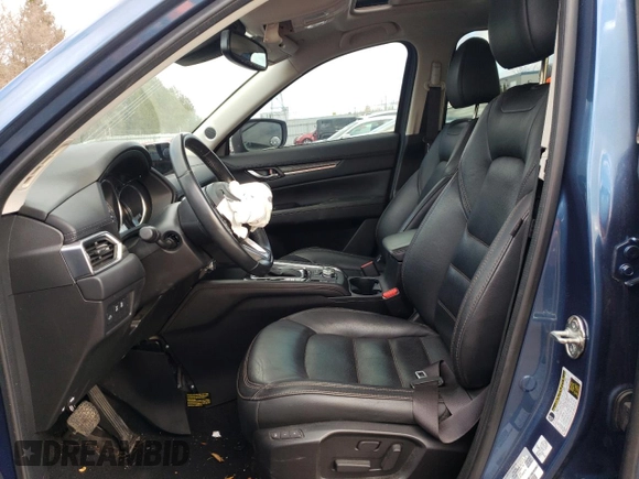2019 Mazda CX-5 Grand Touring with VIN JM3KFBDM1K0649624, listed as a Copart auction lot 51340415 with 0 mi miles and Salvage Title. Bid and sale history available at carsss.com. Image 7.