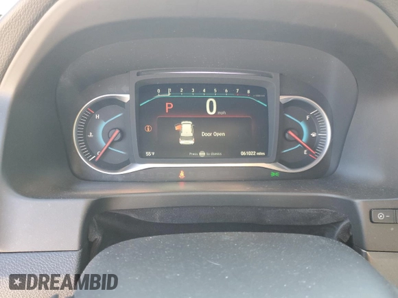 2019 Honda Passport EX-L with VIN 5FNYF7H58KB004635, listed as a Copart auction lot 87083684 with 61,022 mi miles and Salvage Title. Bid and sale history available at carsss.com. Image 9.