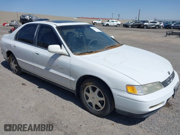 1995 Honda Accord EX z VIN 1HGCD5565SA042044, wystawiony jako IAAI lot #42433765 z przebiegiem 255 906 mil mil oraz . Historia ofert i sprzedaży dostępna na DreamBid. Obrazek 1.