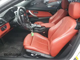 2017 BMW 4 Series 430i xDrive with VIN WBA4R9C39HK879013, listed as a Copart auction lot 61182725 with 102,448 mi miles and Salvage title. Bid and sale history available at DreamBid. Image 7.
