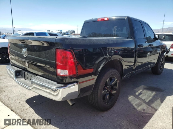 2022 Ram 1500 Tradesman with VIN 1C6RR6FG7NS154972, listed as a Copart auction lot 49176005 with 35,662 mi miles and Salvage title. Bid and sale history available at DreamBid. Image 3.