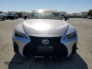 2024 Lexus IS 350 F Sport with VIN JTHGZ1B23R5076464, listed as a Copart auction lot 63102715 with 3,916 mi miles and Salvage title. Bid and sale history available at DreamBid. Image 5.