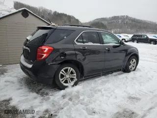 2016 Chevrolet Equinox LT with VIN 2GNFLFEK8G6236807, listed as a Copart auction lot 45941105 with 0 mi miles and Salvage Title. Bid and sale history available at carsss.com. Image 3.